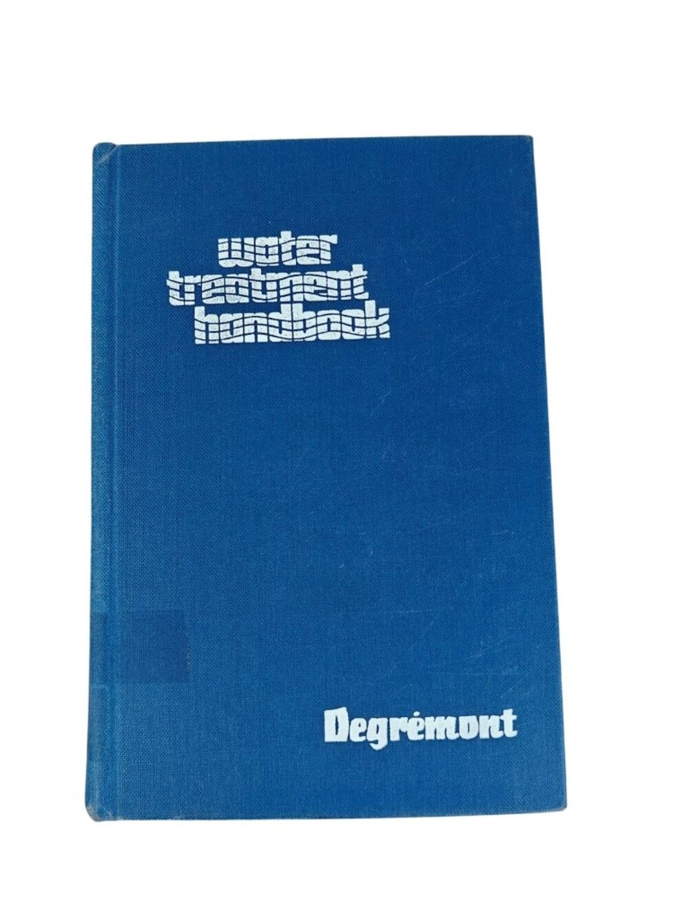 Water Treatment Handbook Degrémont 1973 Edition HC Technical Manual Ex-Library